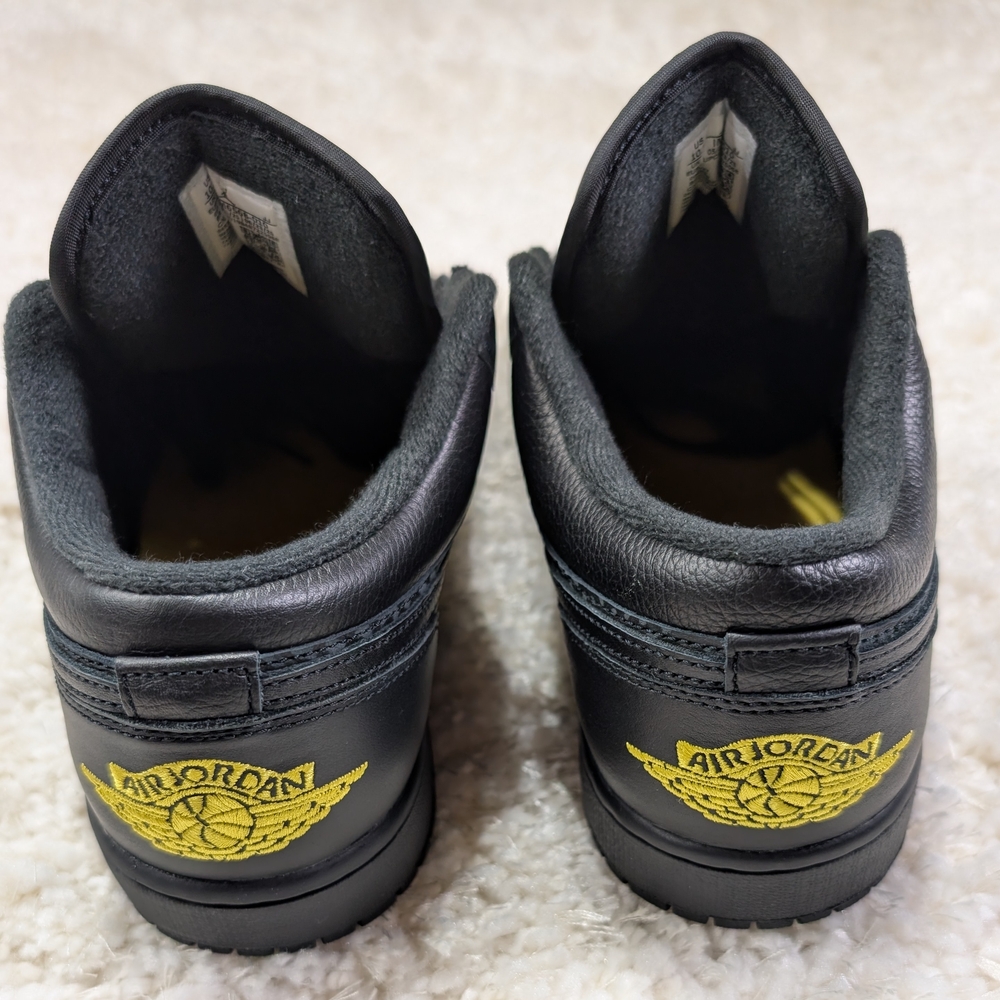 Air Jordan 1 Low Black Elephant Sz 10.5 - Picture 4 of 7